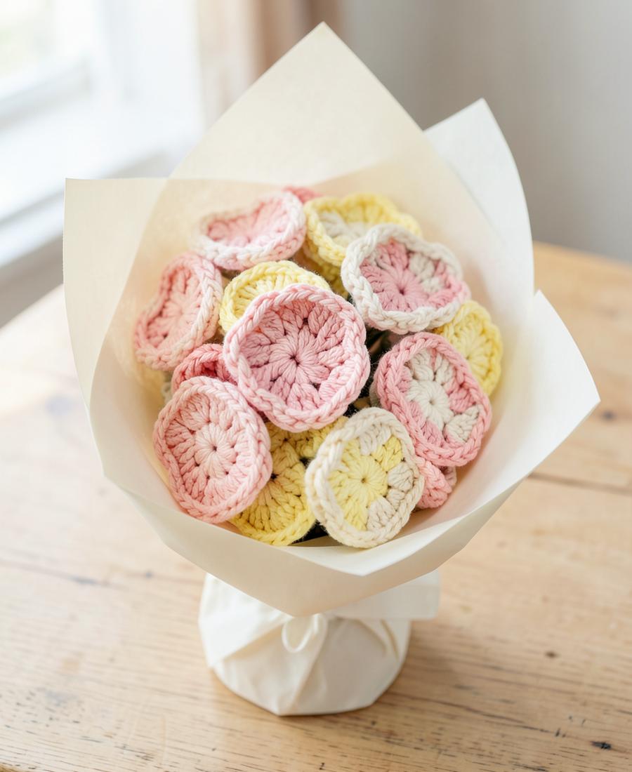 Crochet Flowers — handmade crochet by Amina