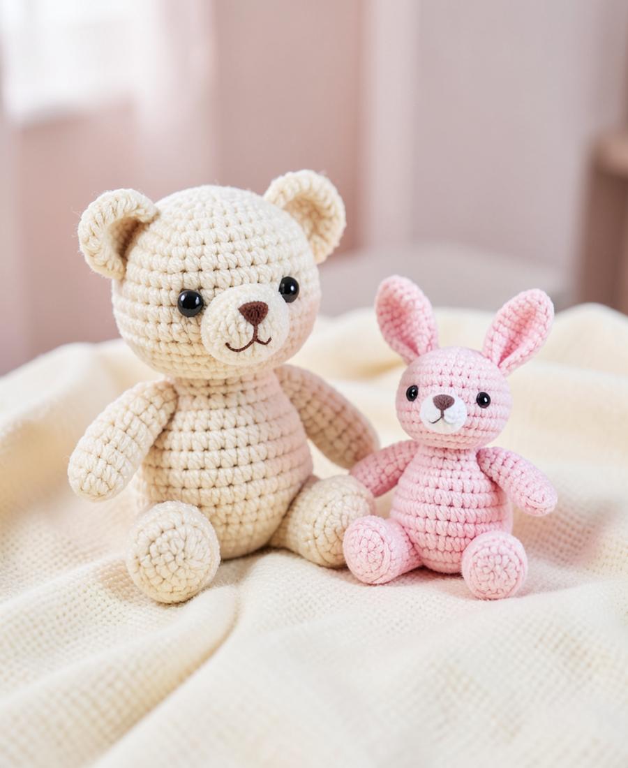 Crochet Plushies — handmade crochet by Amina